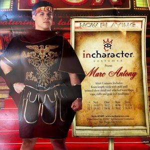 Roman Soldier Costume Incharacter NWT NOS